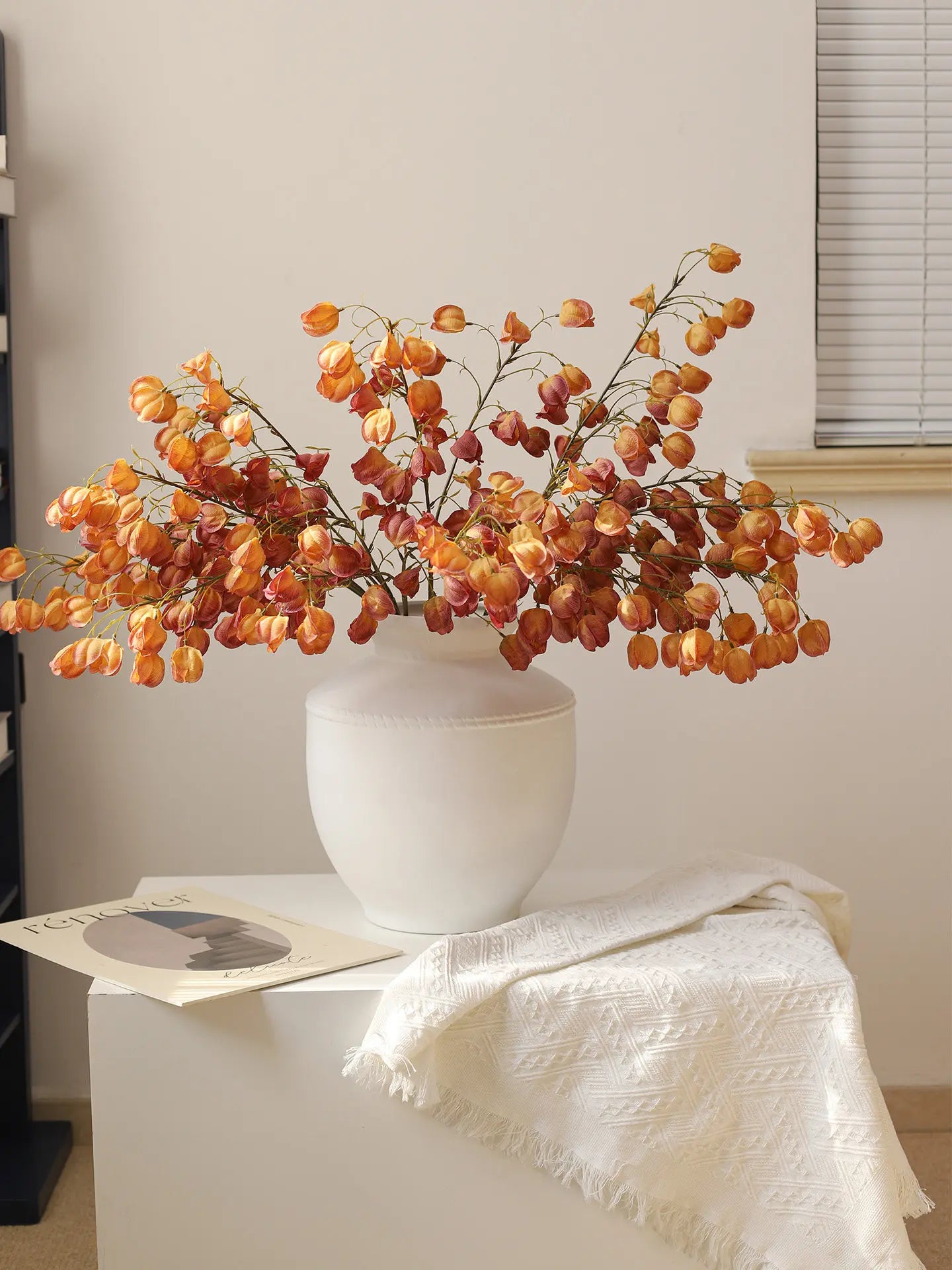 Faux Chinese Lantern Branch – 38”