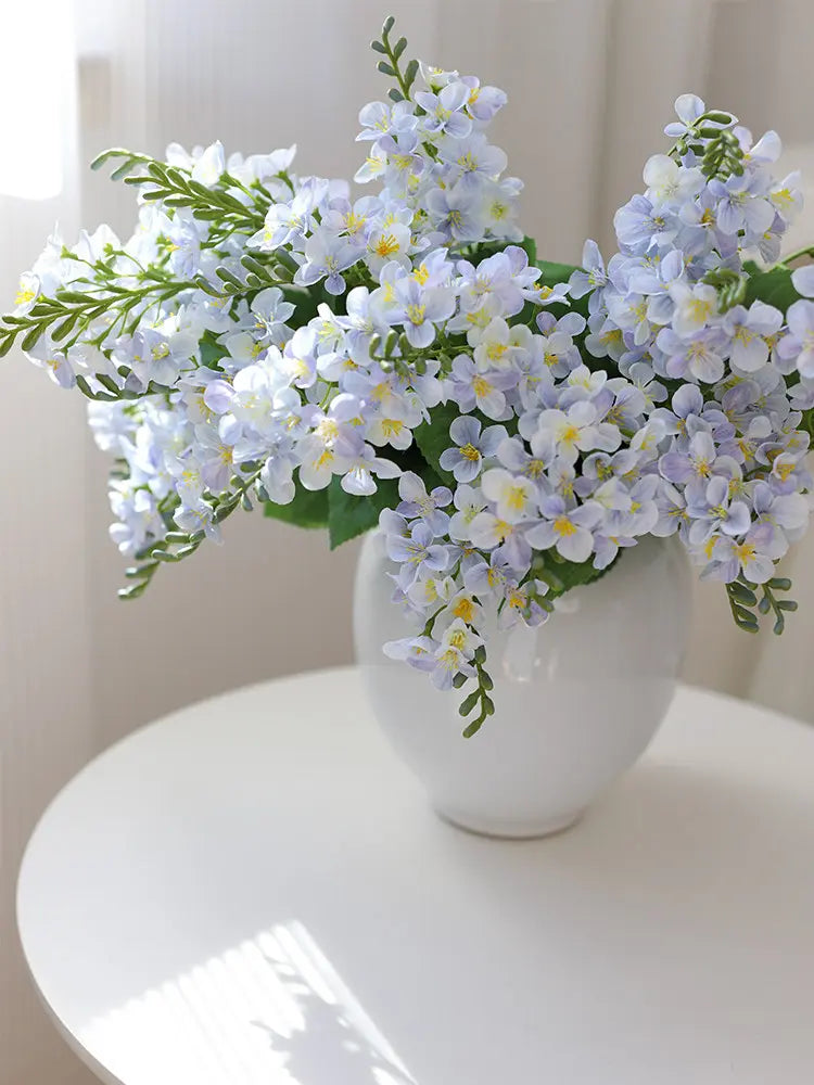 Faux Wild Bellflower Spray – 18”