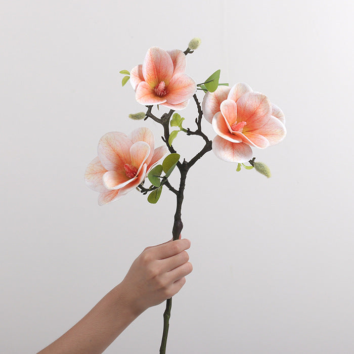 Faux Magnolia Spray – 24”