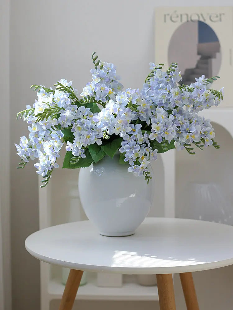 Faux Wild Bellflower Spray – 18”