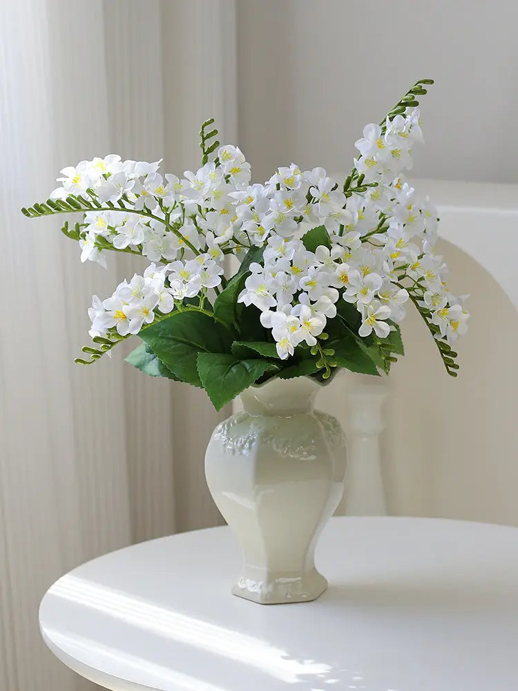 Faux Wild Bellflower Spray – 18”