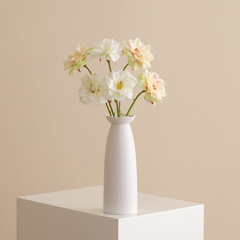Faux Wild Rose Spray – 18” Faux Floral Stem