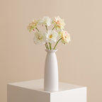 Faux Wild Rose Spray – 18” Faux Floral Stem
