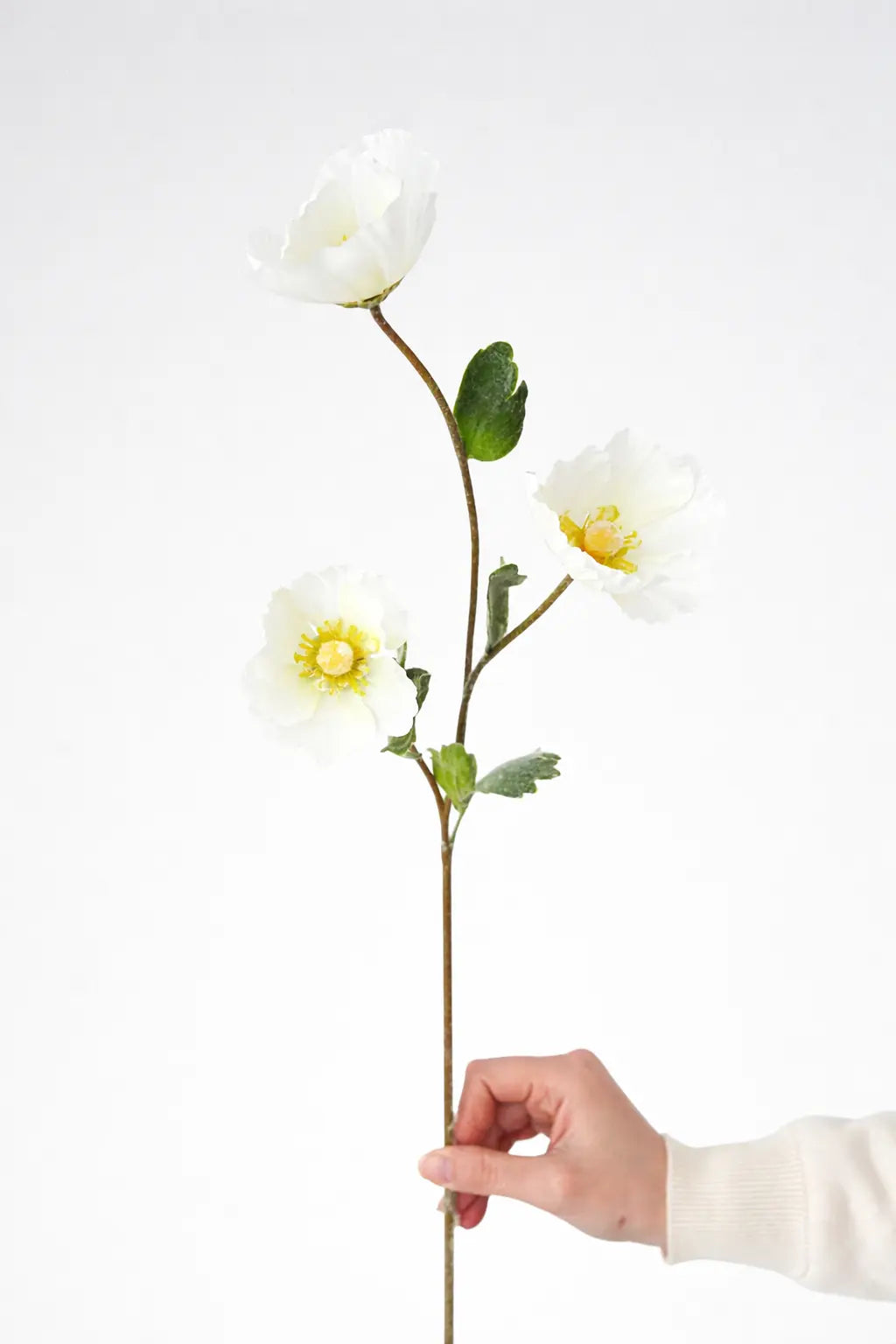 Faux Poppy Stem – 29”