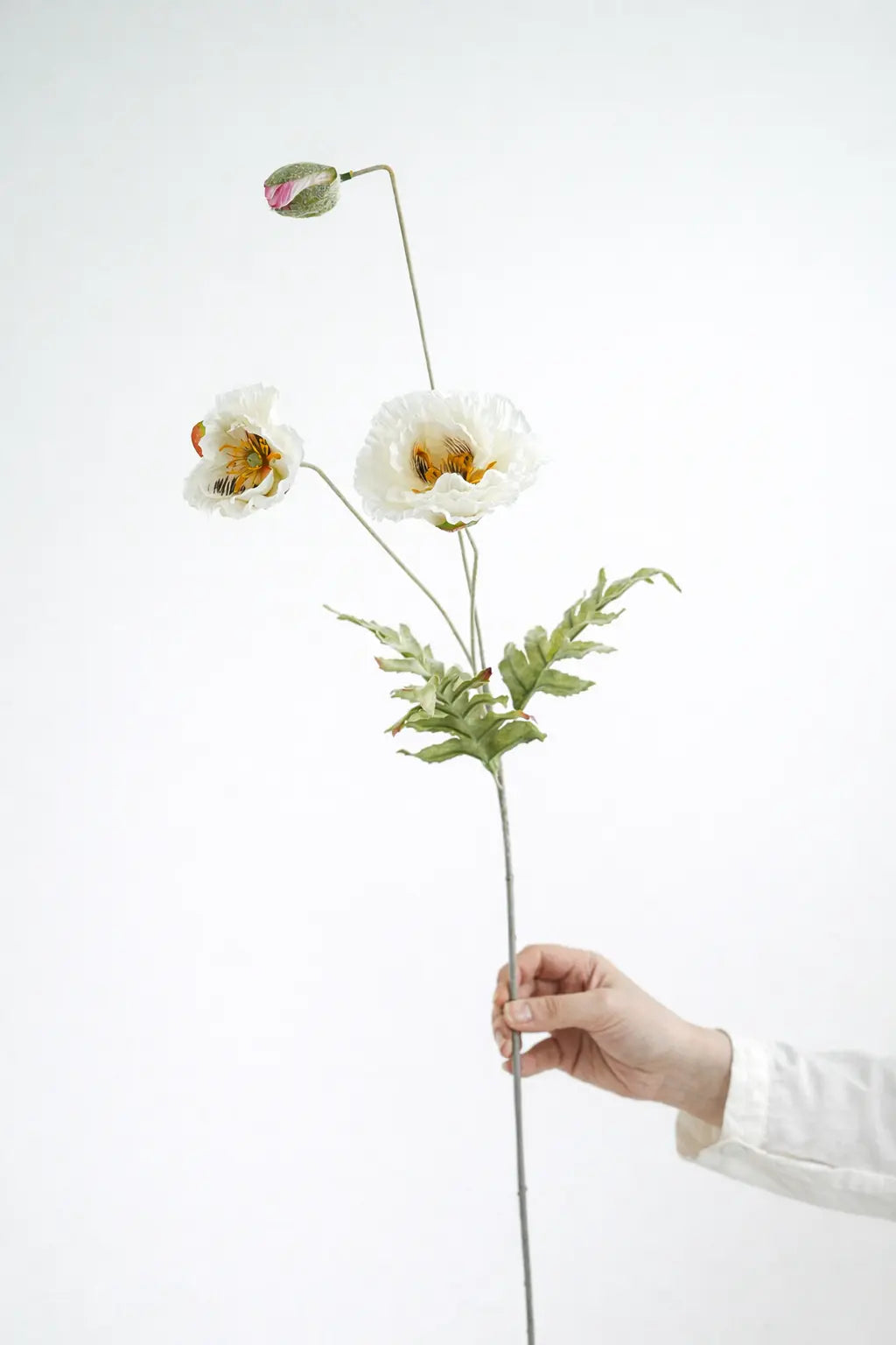 Faux Poppy Stem – 29”