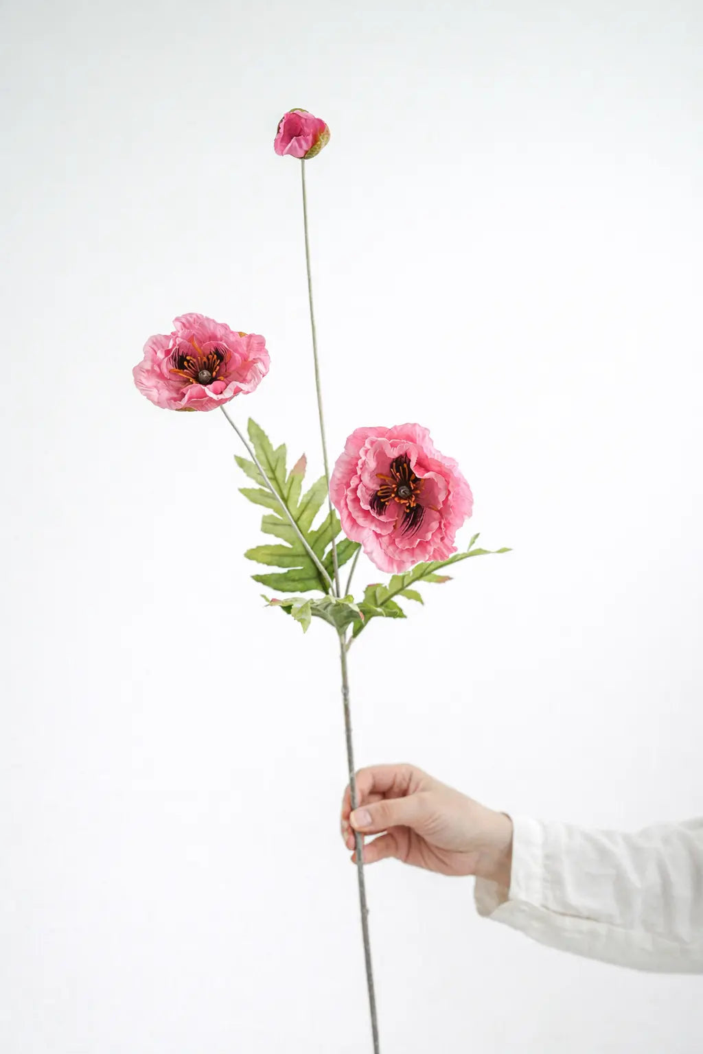 Faux Poppy Stem – 29”