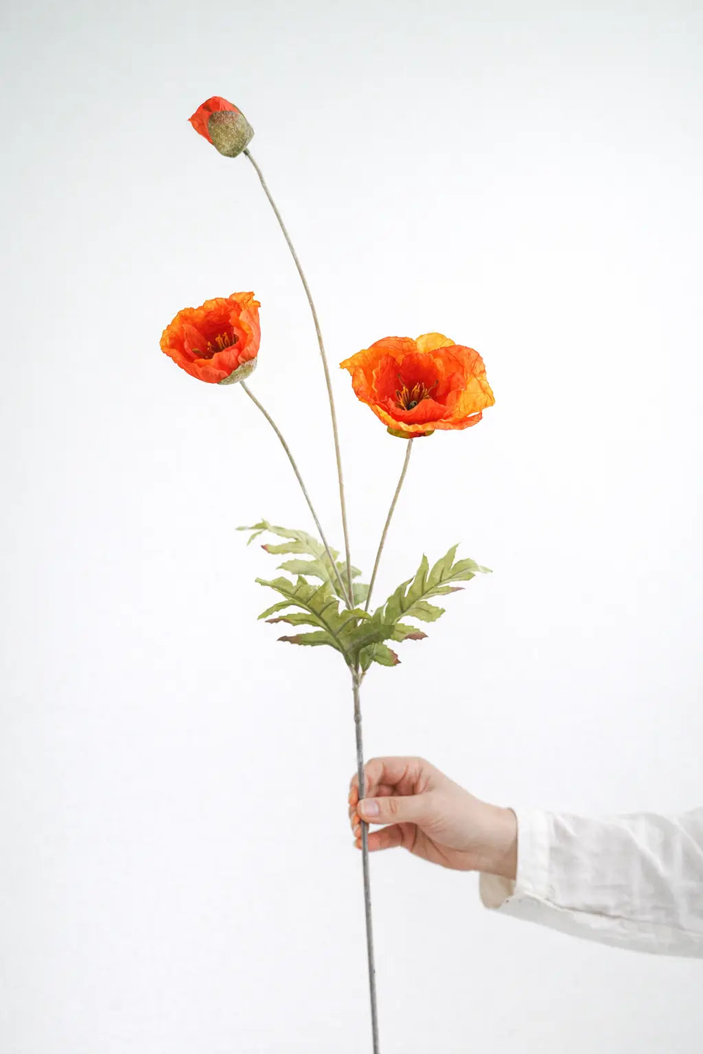 Faux Poppy Stem – 29”