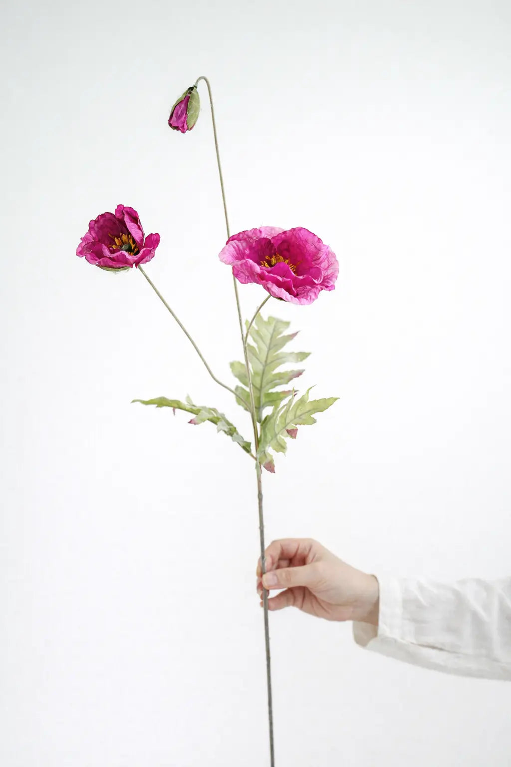 Faux Poppy Stem – 29”