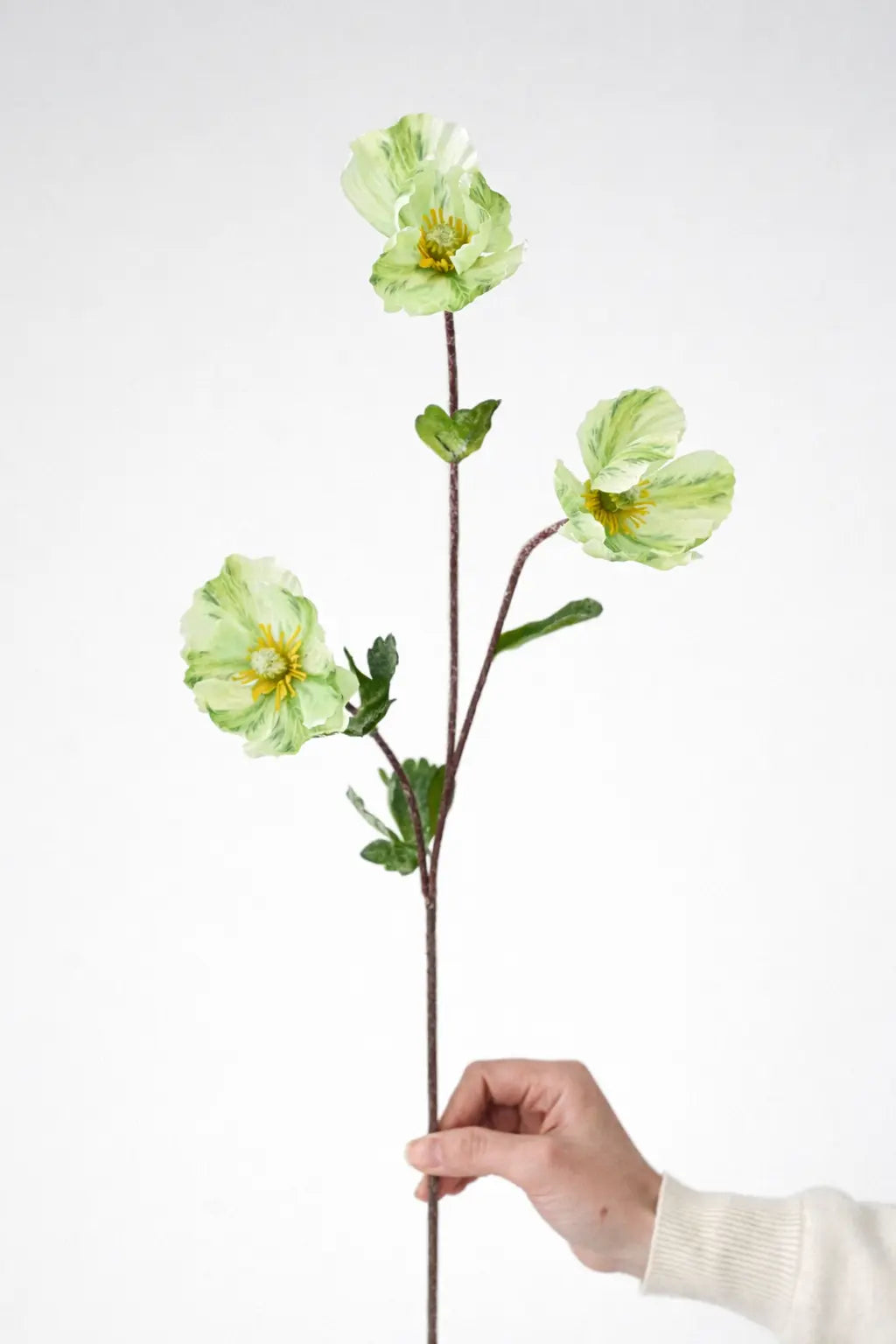 Faux Poppy Stem – 29”