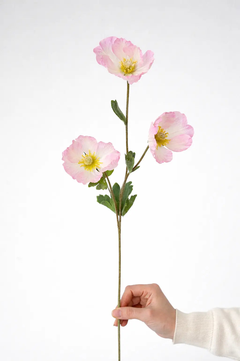 Faux Poppy Stem – 29”