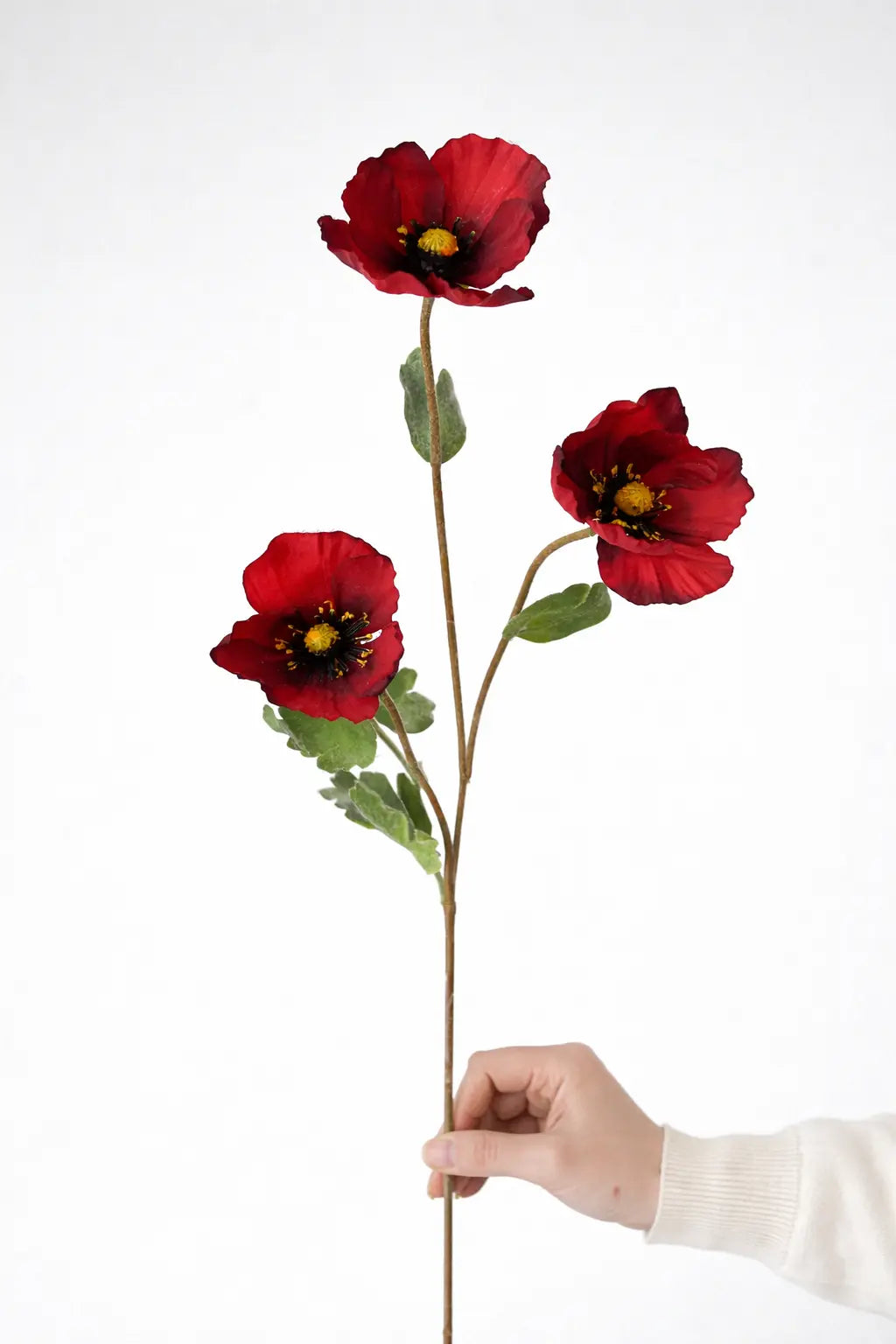 Faux Poppy Stem – 29”