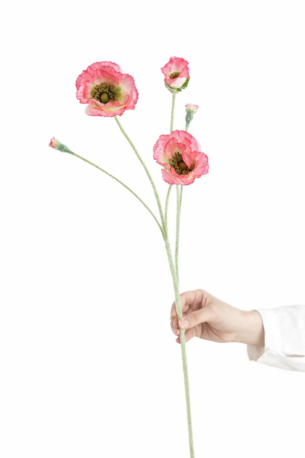 Faux Poppy Stem – 29”