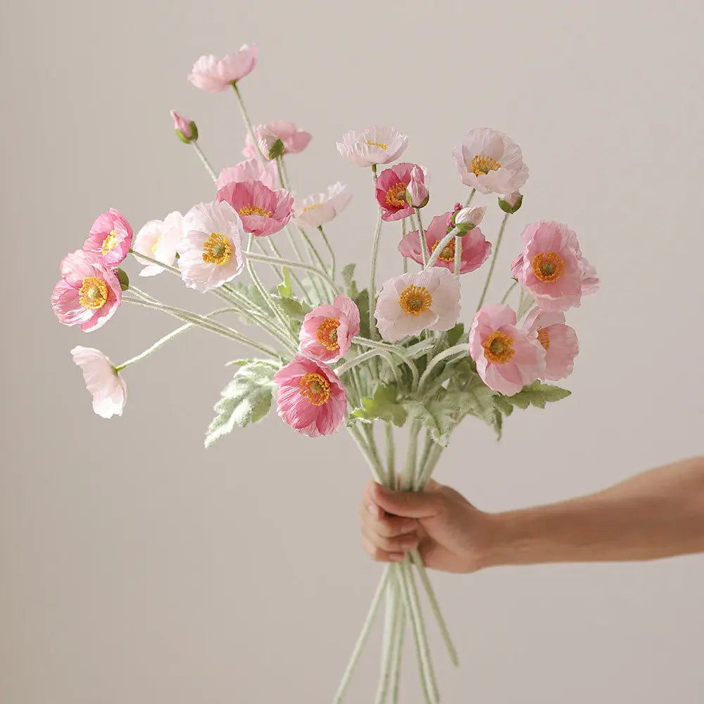 Faux Poppy Stem – 29”