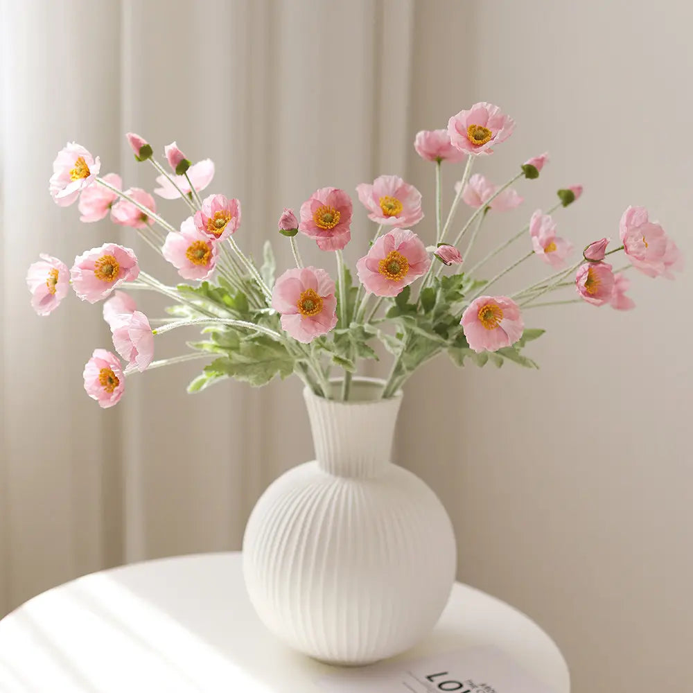 Faux Poppy Stem – 29”