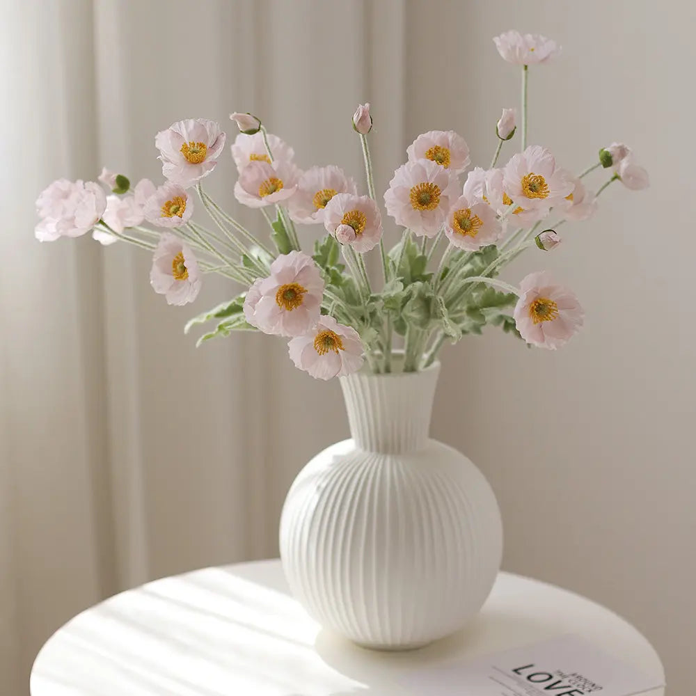 Faux Poppy Stem – 29”