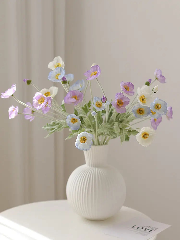 Faux Poppy Stem – 29”