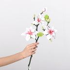 Faux Magnolia Spray – 24”
