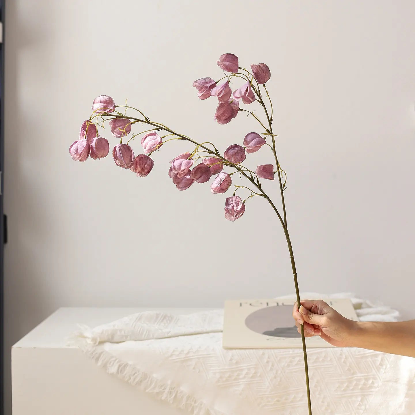 Faux Chinese Lantern Branch – 38”