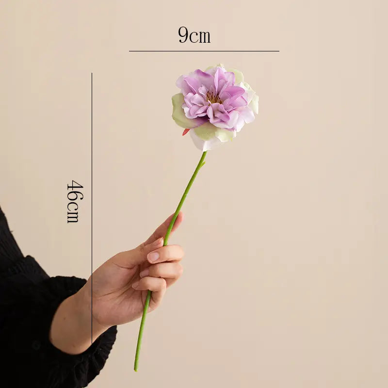 Faux Wild Rose Spray – 18” Faux Floral Stem