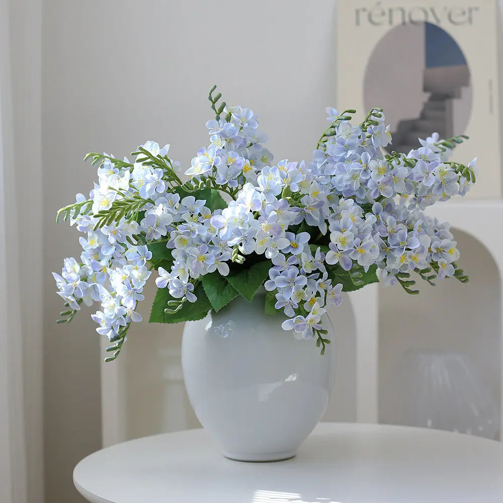 Faux Wild Bellflower Spray – 18”