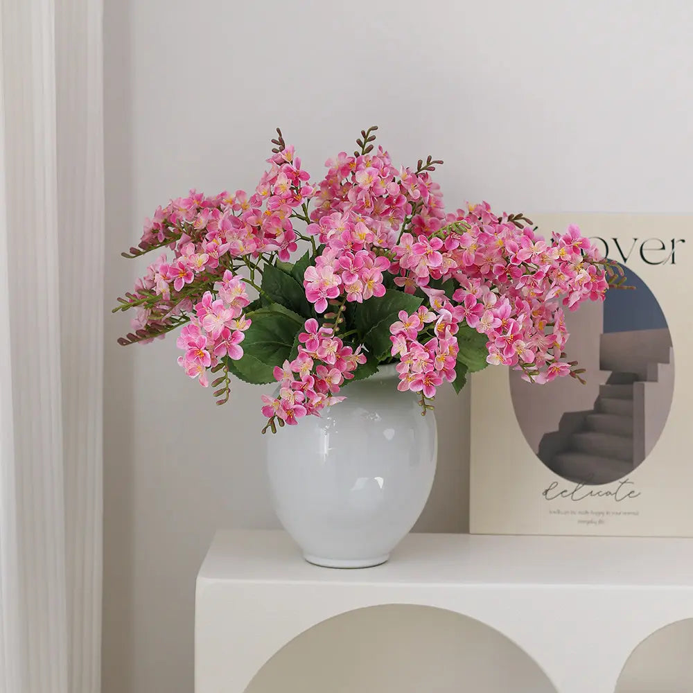 Faux Wild Bellflower Spray – 18”