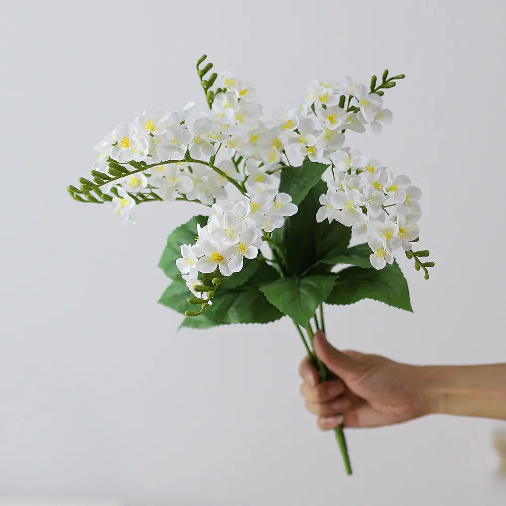 Faux Wild Bellflower Spray – 18”