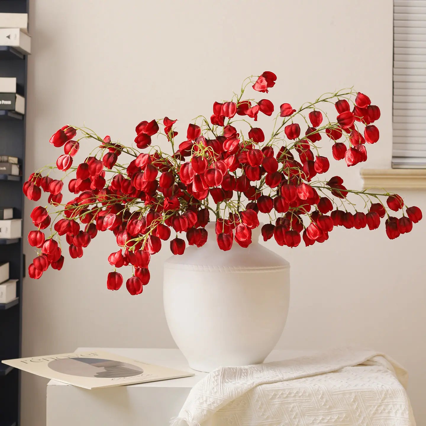 Faux Chinese Lantern Branch – 38”