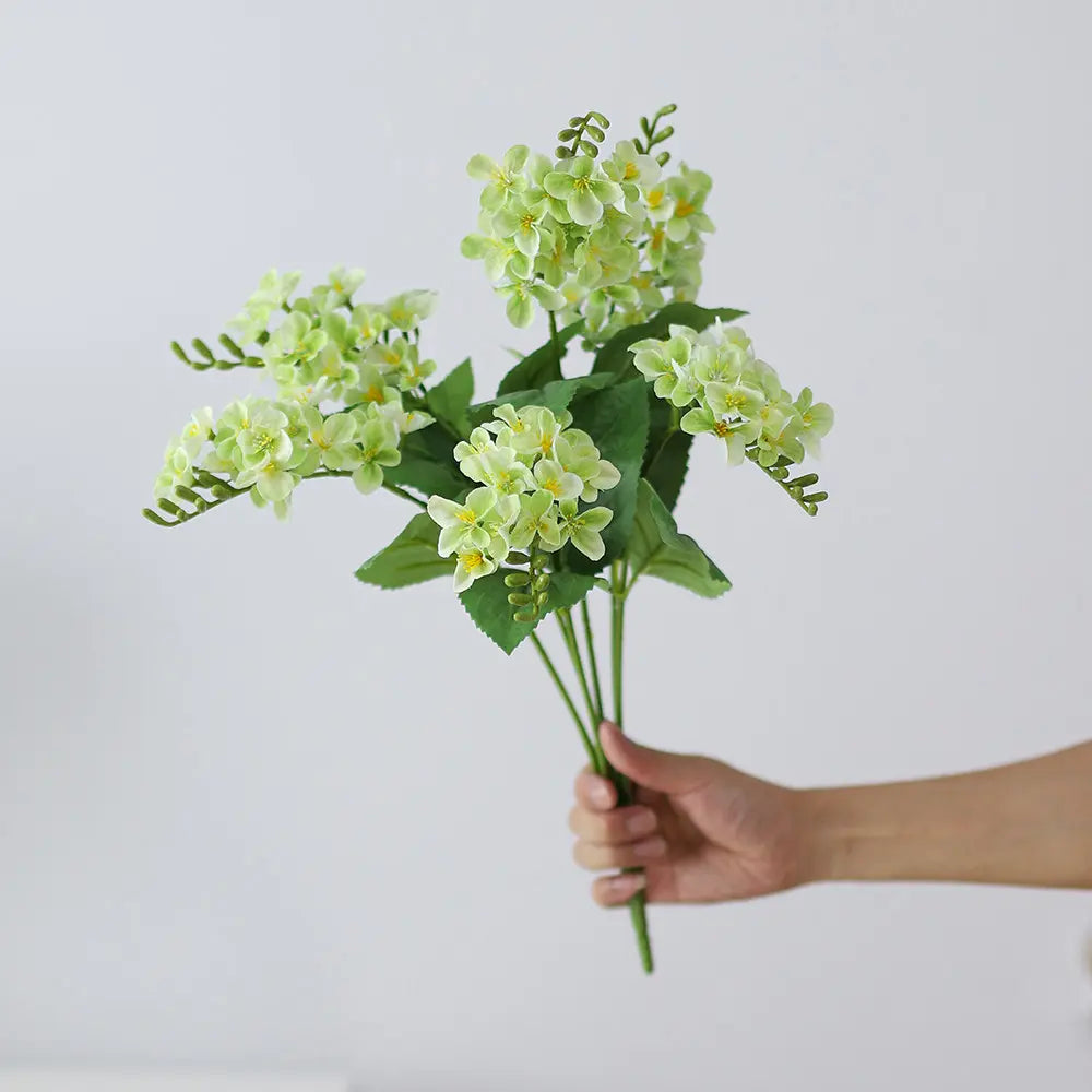 Faux Wild Bellflower Spray – 18”