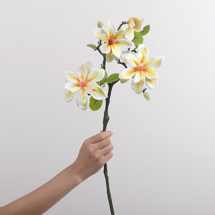 Faux Magnolia Spray – 24”