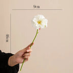 Faux Wild Rose Spray – 18” Faux Floral Stem