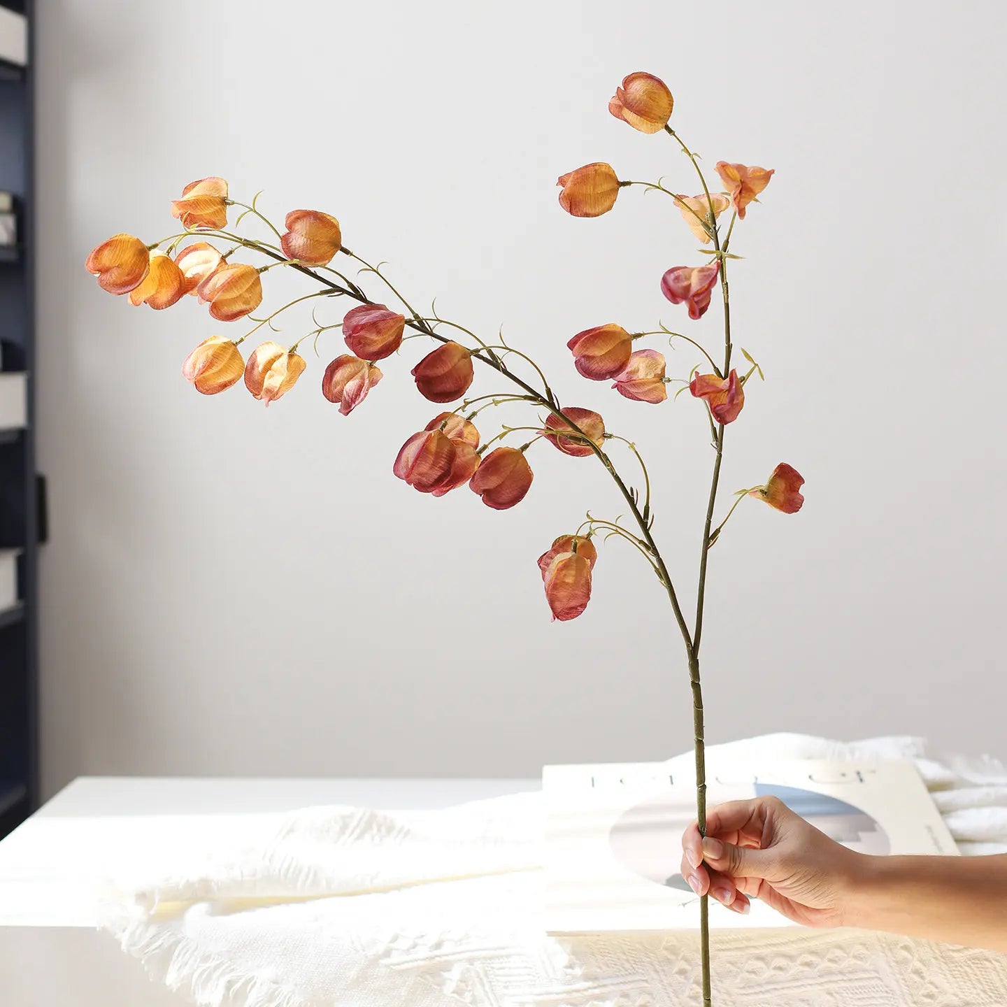 Faux Chinese Lantern Branch – 38”