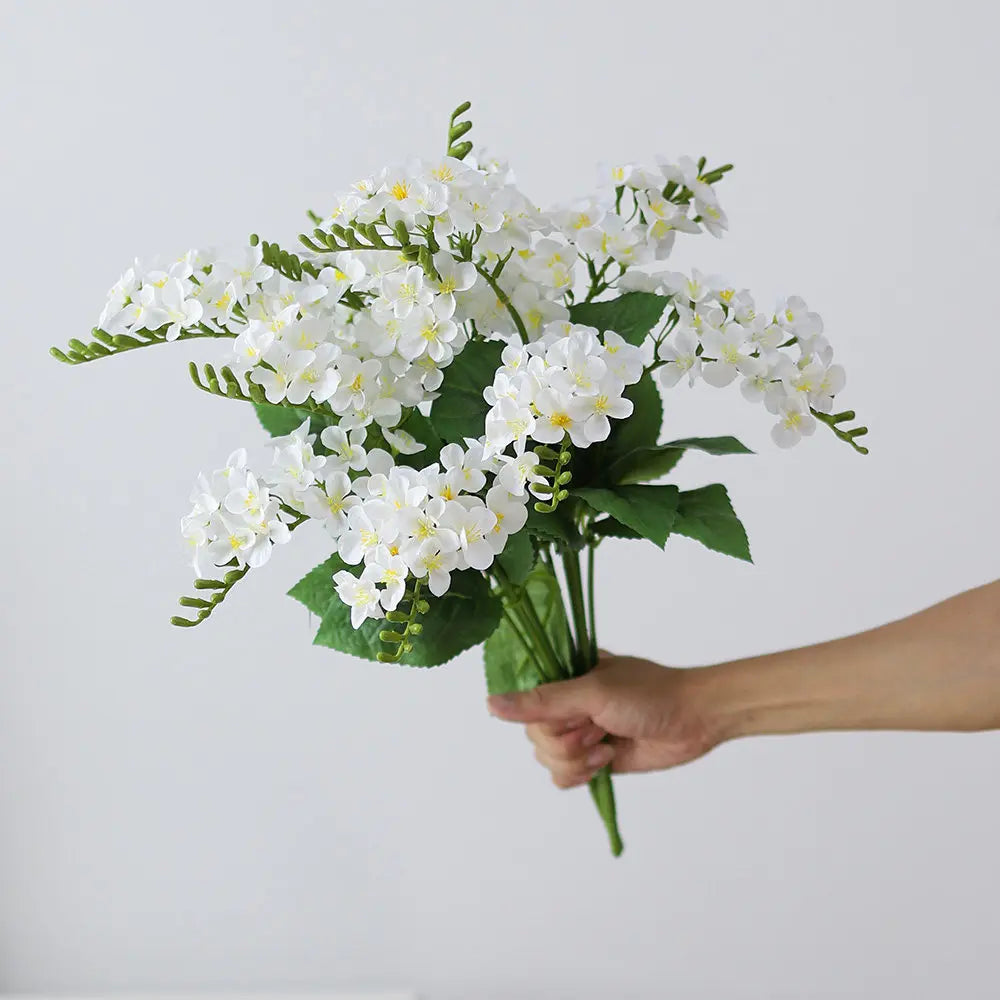 Faux Wild Bellflower Spray – 18”