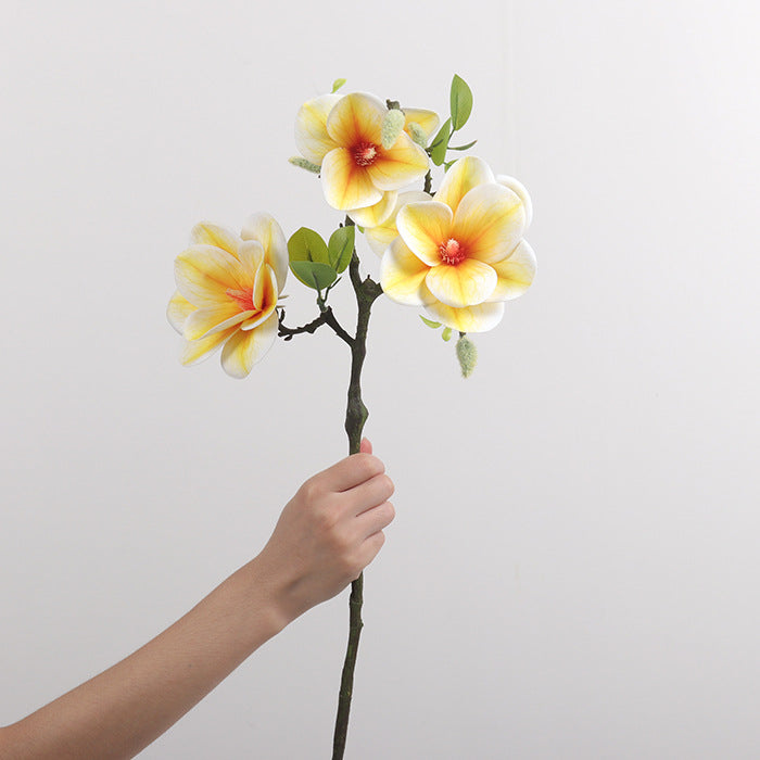 Faux Magnolia Spray – 24”