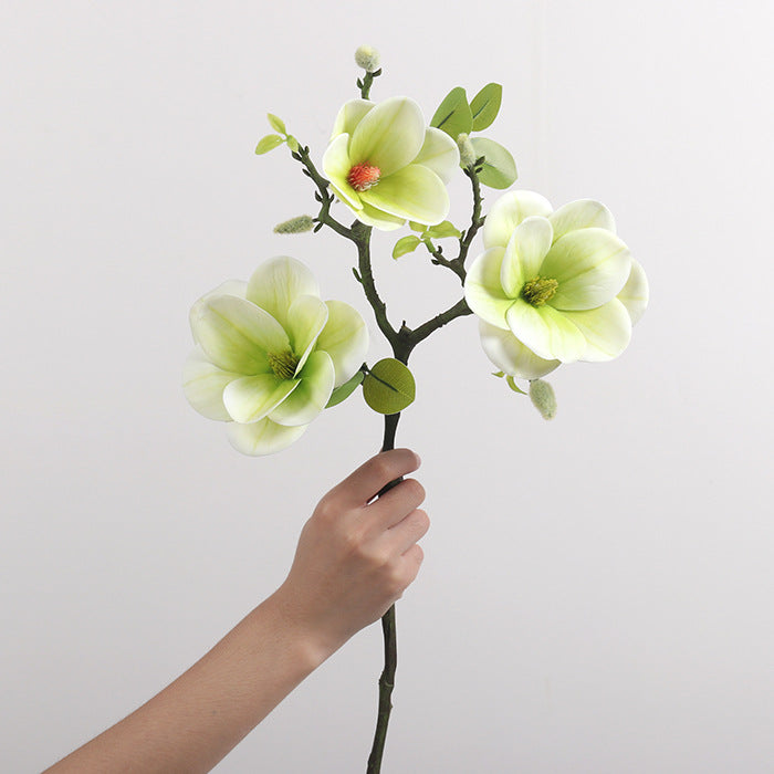 Faux Magnolia Spray – 24”